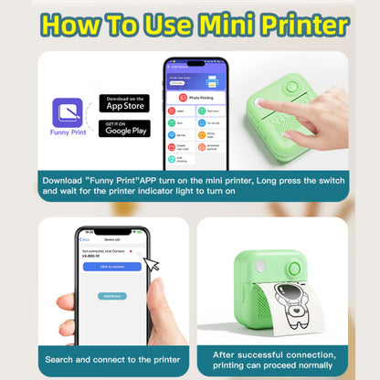 Mini Thermal Printer – Portable Sticker & Label Maker