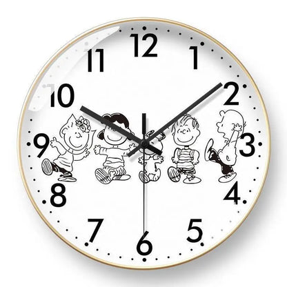 Snoopy Cartoon Quartz Wall Clock