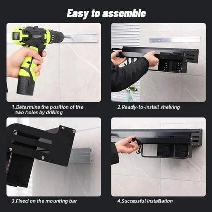 Wall mounted Kitchen Organizer