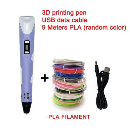 3D Printing Pen for Kids – DIY Drawing with PLA Filament
