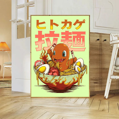 Miniso Anime Pokemon Poster