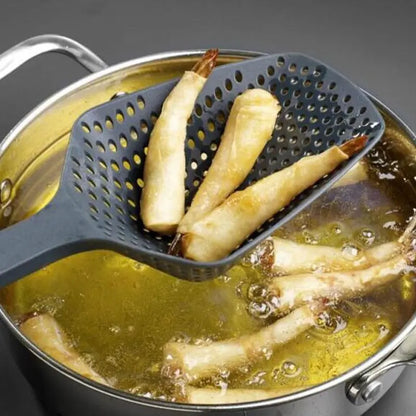 Strainer Spoon with Funnel – Kitchen Cooking Tool