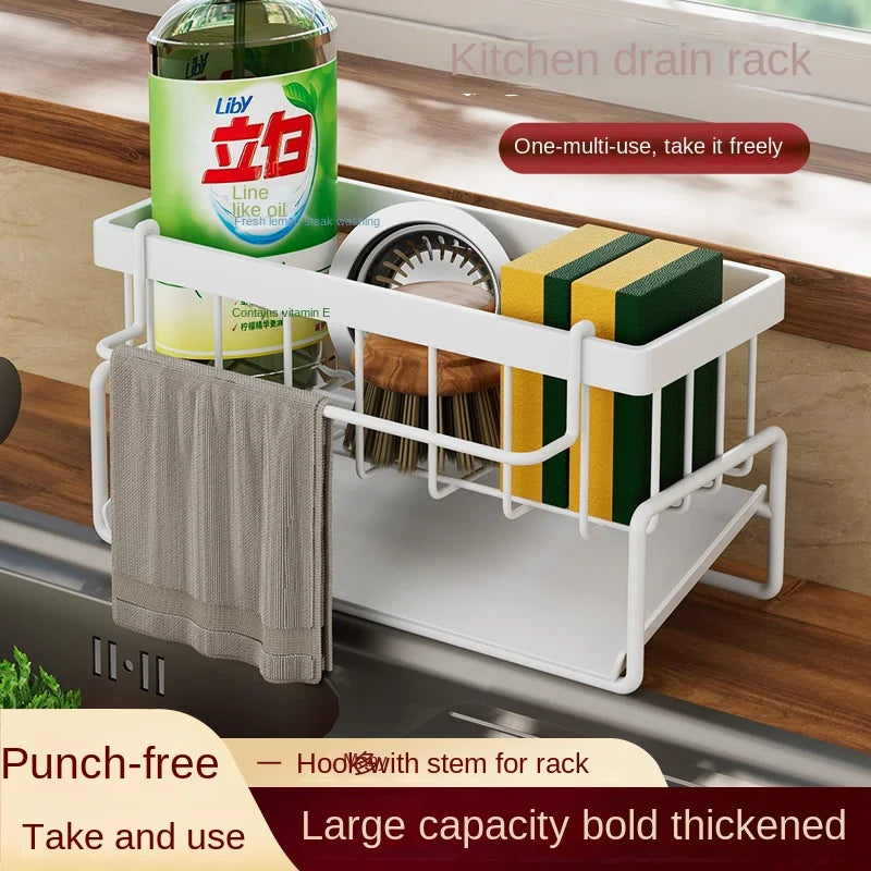 TapMount – Sink Shelf with Drainage Rack