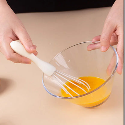 3-Piece Silicone Baking Set – Spatula, Beater & Brush