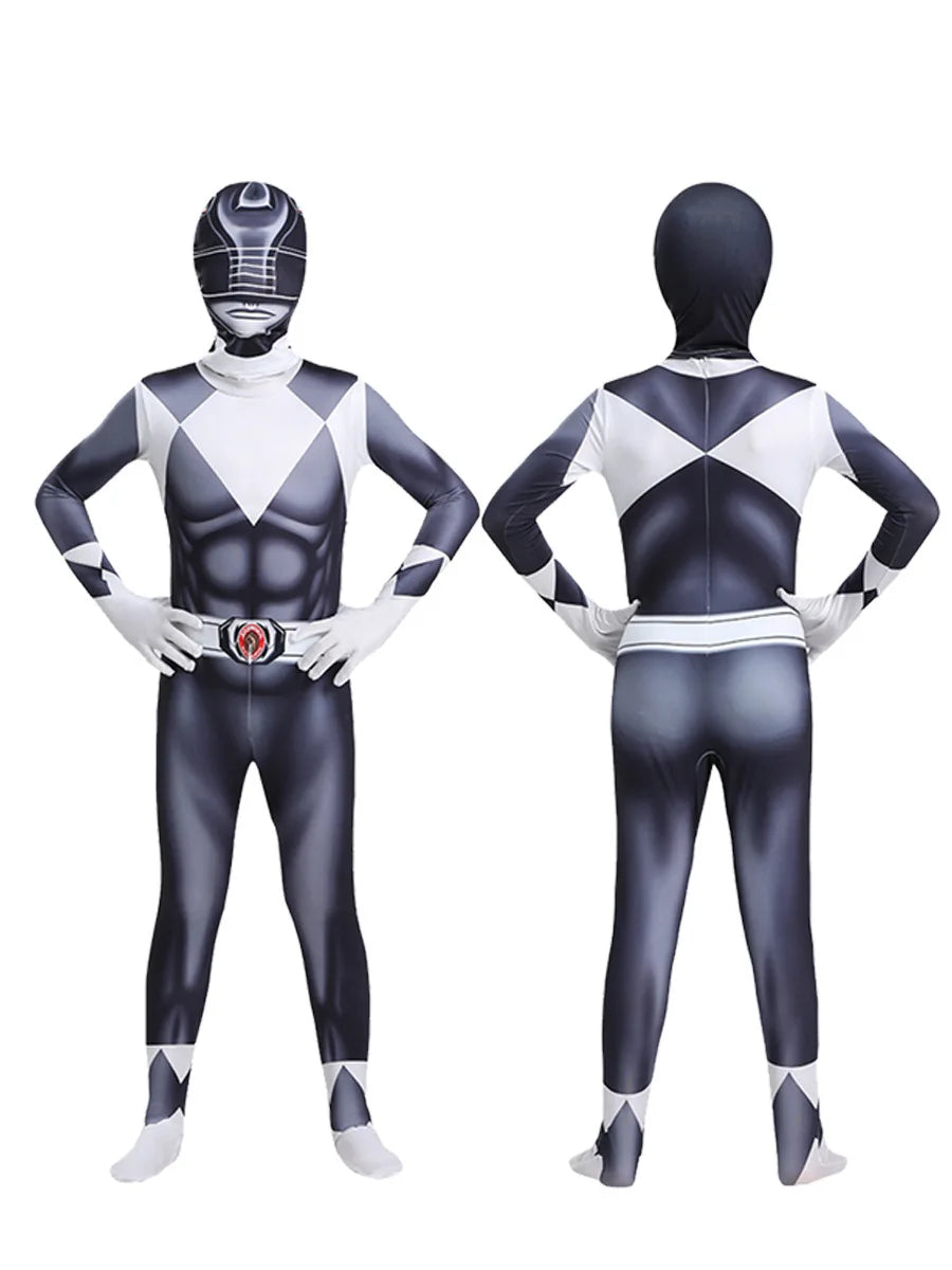 ⚡ Power Samurai Shinkenger Rangers Costume – Superhero Cosplay Jumpsuit
