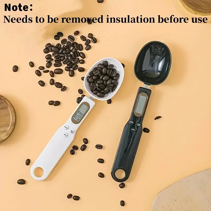 Mini Digital Spoon Scale – 0.1–500g LCD Kitchen Tool